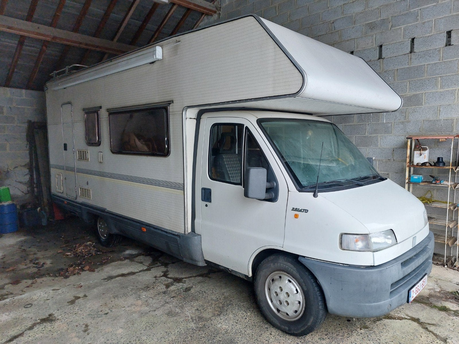fiat Ducato 2.8 d  1999, Poêle, Particulier, Coin salon convertible, 2000 kg et plus