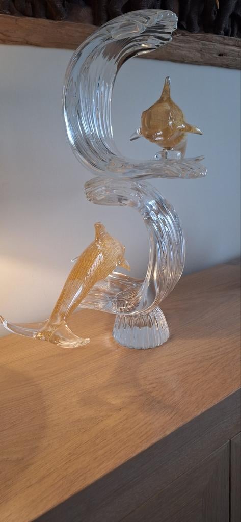 Murano glaswerk 65 hoog en ongeveer 60 cm breedte, Ophalen