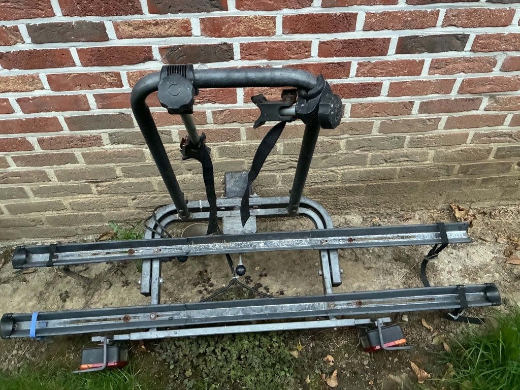Fietsendrager auto, Ophalen, 2 fietsen, Gebruikt, Trekhaakdrager