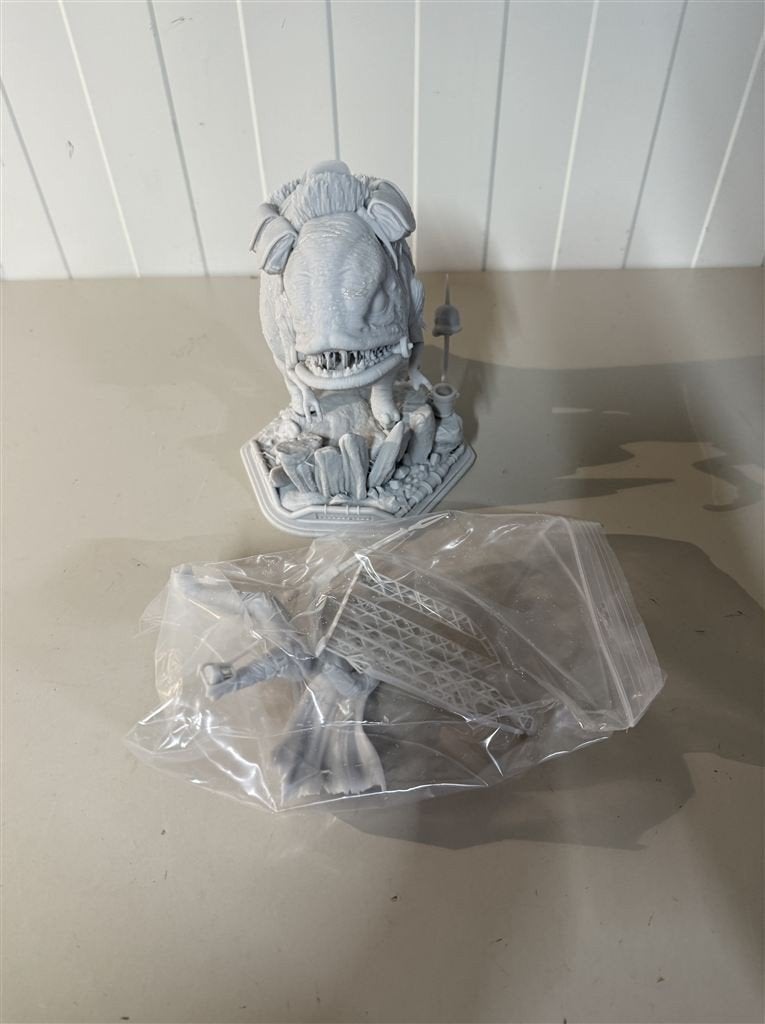 Mandalorian Diorama Star Wars 1:16 Scale Resin 3d printed mo, Ophalen of Verzenden, Nieuw