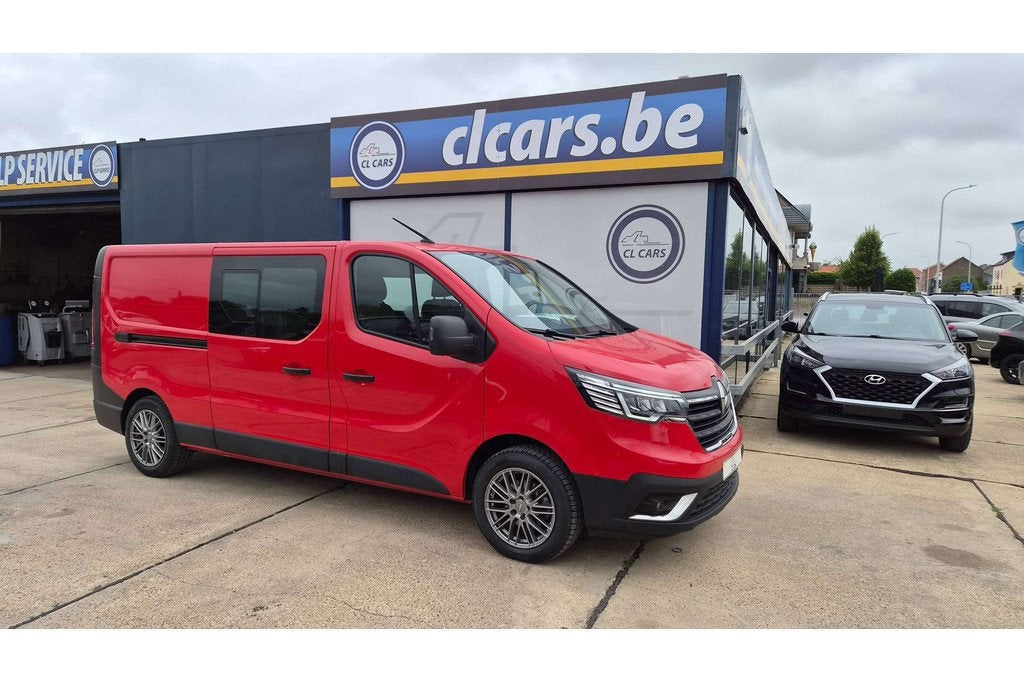 Renault Trafic 2.0dCi/170/Euro6/L2H1/Automaat/DubCab/5pl/Car, Auto's, Automaat, Stof, Gebruikt, Overige kleuren