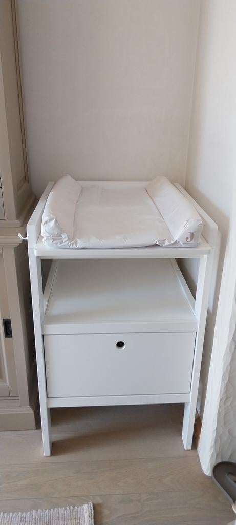 Luiertafel wit - Merk Pericles - Zeer goede staat, Kinderen en Baby's, Kinderkamer | Commodes en Kasten, Ophalen