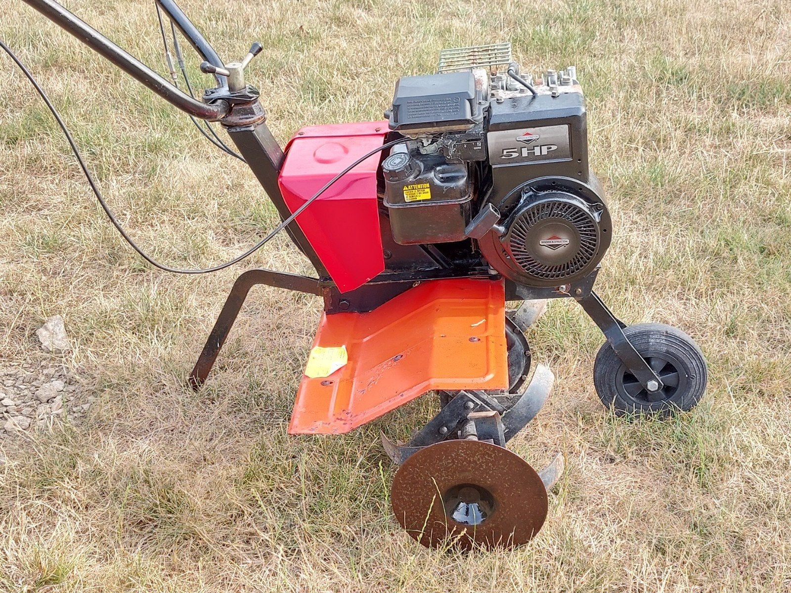 Briggs&Stratton 5 hp grondfrees tuinfrees motoculteur, Ophalen