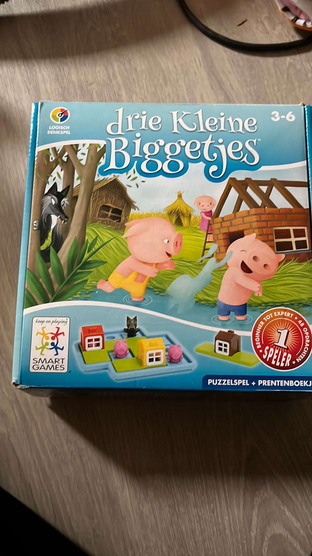 De drie biggestjes, smart game, Hobby en Vrije tijd, Een of twee spelers, Ophalen of Verzenden, Zo goed als nieuw