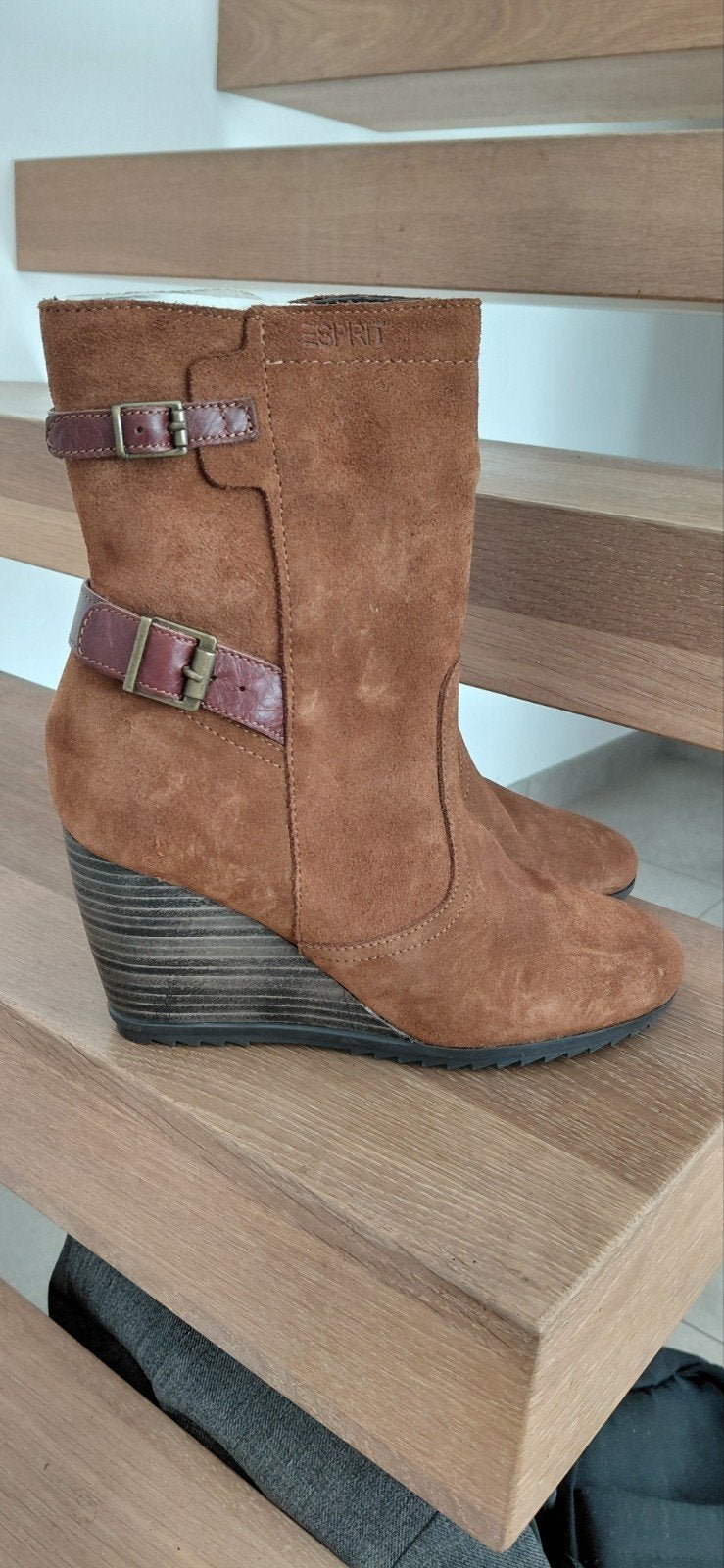 Bottes Esprit taille 39 en os, Neuf, Enlèvement ou Envoi, Brun, Boots et Botinnes