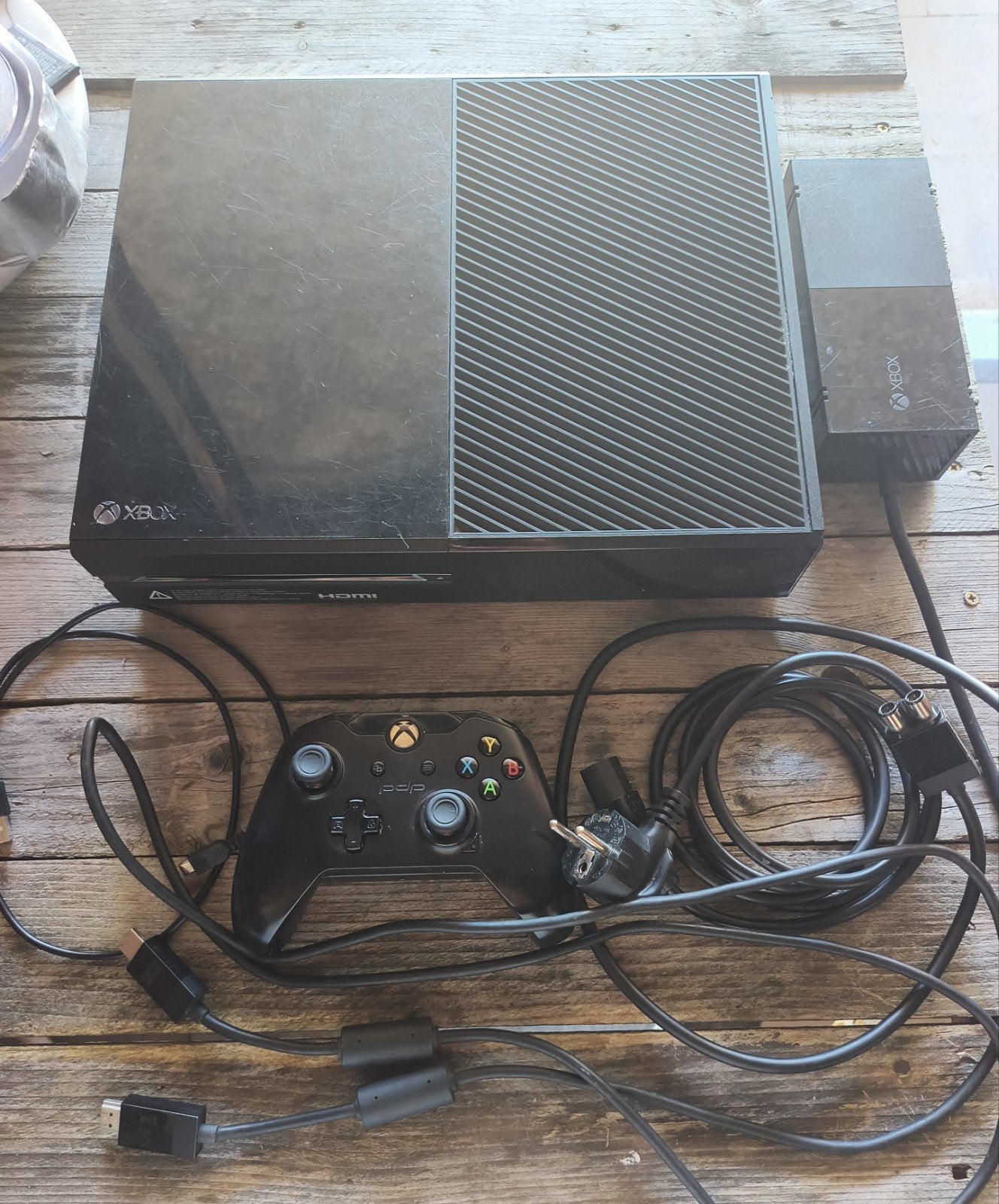 Xbox One 500GB + Bekabelde Controller, Verzenden, Xbox One, Met 1 controller, 500 GB