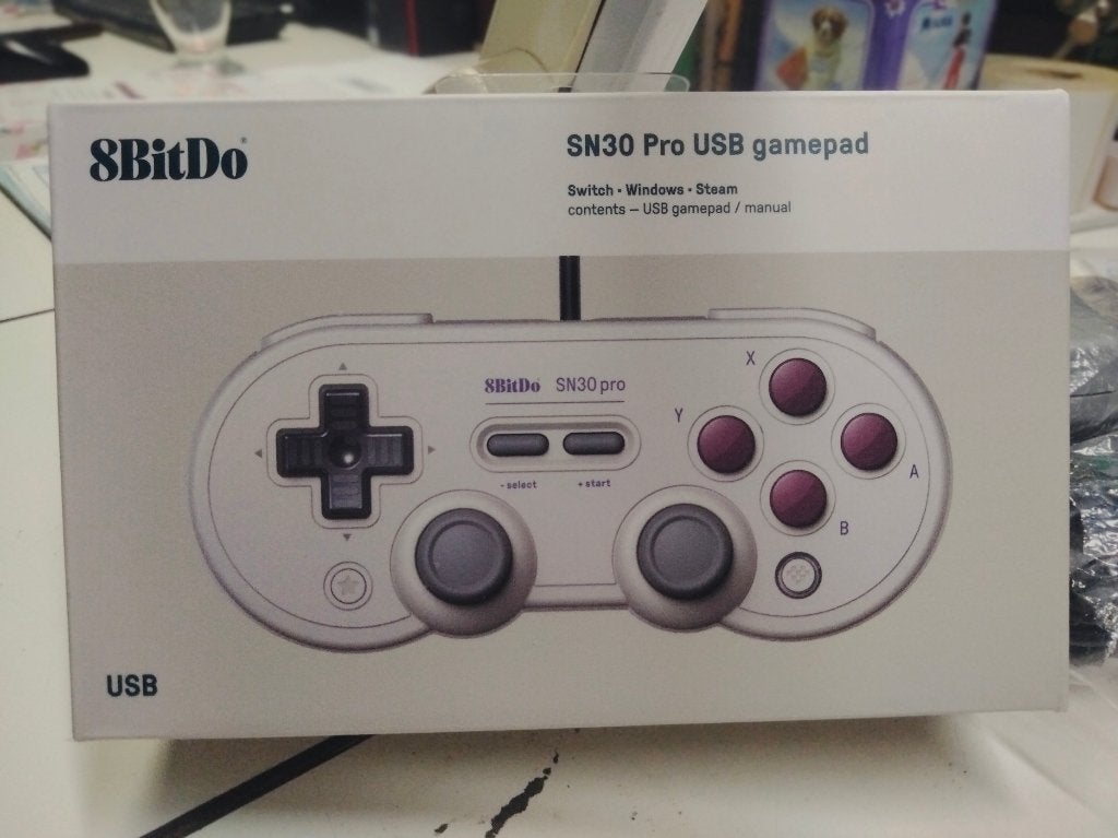 2 Manettes de jeu Gamepad filaire 8bitDo pour windows, Enlèvement ou Envoi, Comme neuf