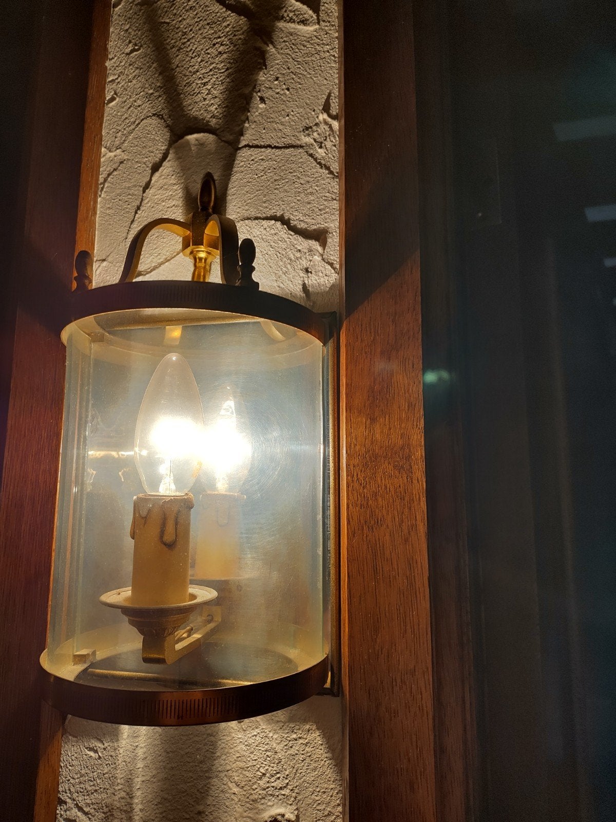 2 scheepslampen wandverlichting, Antiek en Kunst, Ophalen