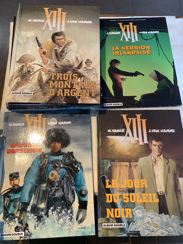 XIII - Intégrale 9 doubles albums +1 (F. Loisirs) comme neuf, Complete serie of reeks, Vance - Van Hamme, Ophalen of Verzenden
