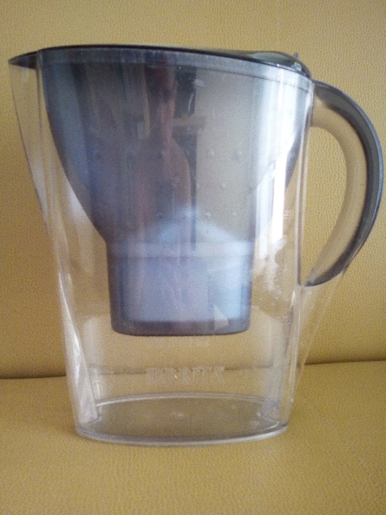 Brita filterkan, Ophalen, Gebruikt