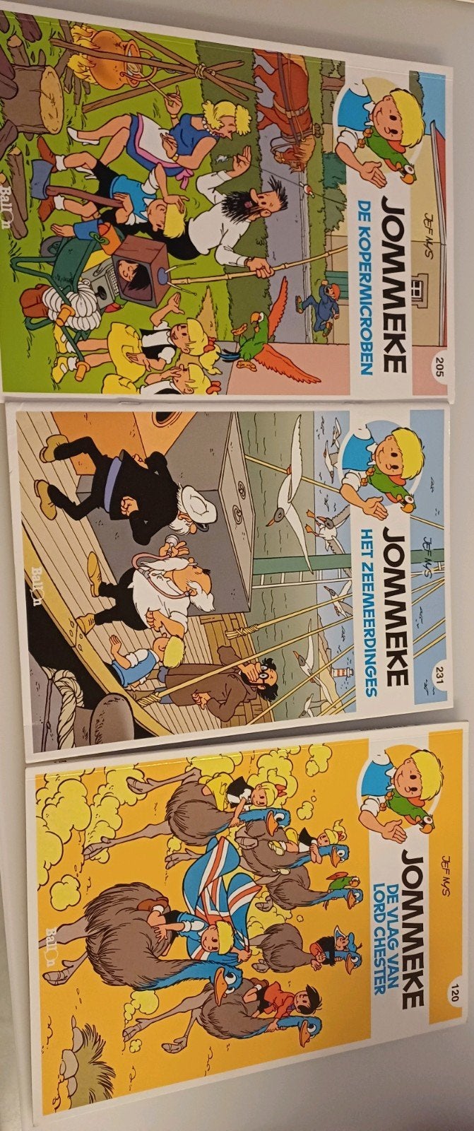 strips jommeke, Livres, BD, Plusieurs BD, Enlèvement, Comme neuf, Jef Nys.