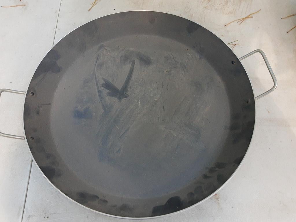 Paella pan 25 personen, Ophalen