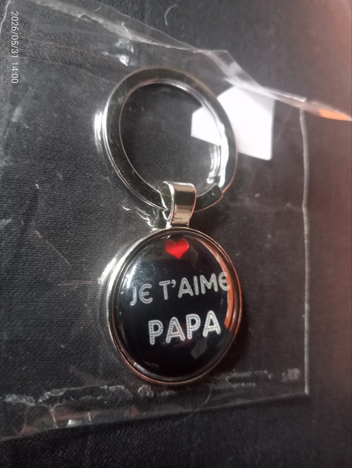 Porte clés ' je t'aime papa ', Collections, Enlèvement ou Envoi