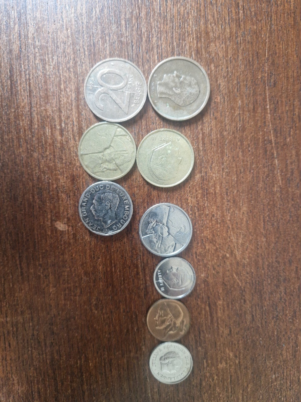 Setje Belgische munten, Enlèvement ou Envoi, Série