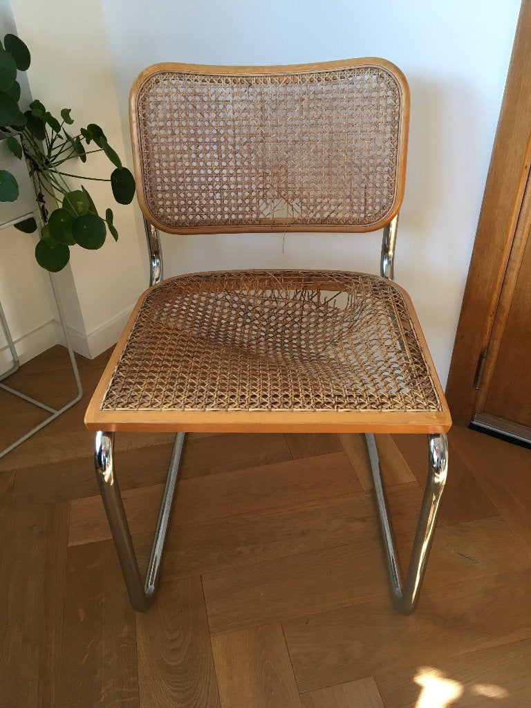 Vintage Cesca stoel om op te knappen, Enlèvement, Utilisé, Vintage, Une