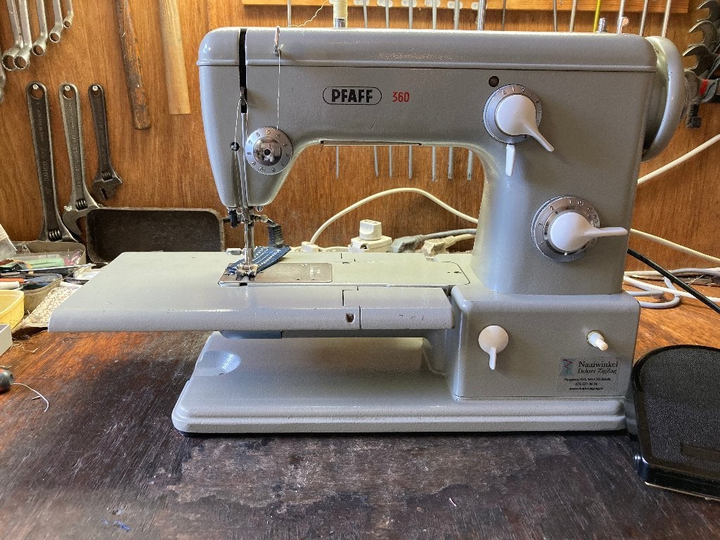 Pfaff 360 semi industrie - met vrije arm, Pfaff, Machine à coudre, Industrie, Enlèvement
