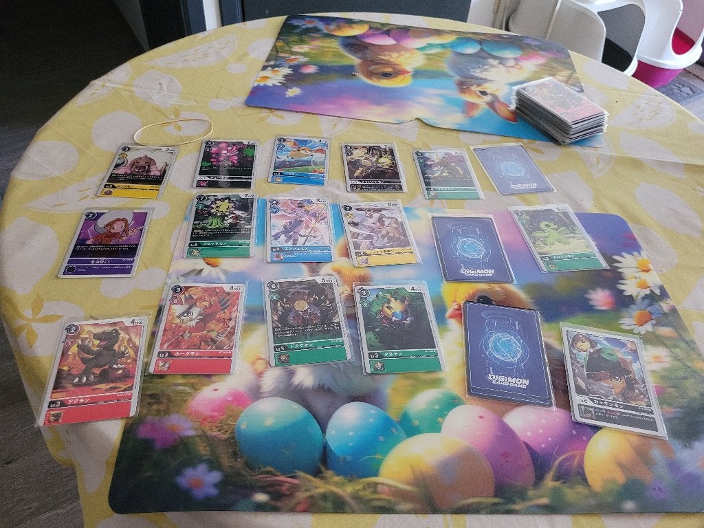 Carte digimon, Divers, Enlèvement