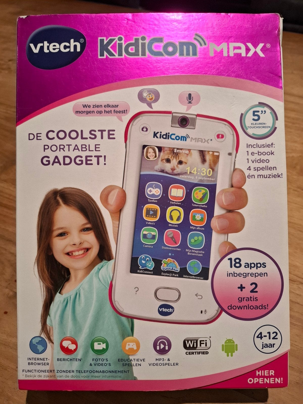 Kidicom Max Vtech - 4-12j - nieuw in de verpakking, Enlèvement ou Envoi, Neuf, 6 ans ou plus