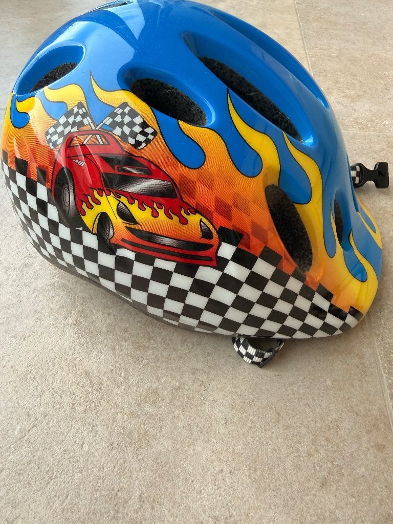 Kinderfietshelm Lazer maat S 49-56cm zeer goede staat, Lazer, Zo goed als nieuw, Jongen, Ophalen