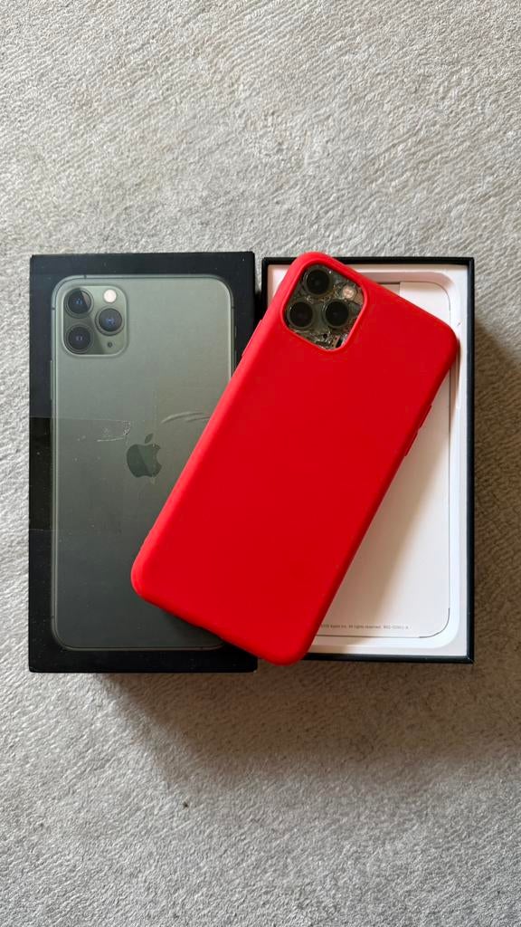 iPhone 11 pro max 64gb. ️GEEN FACE ID ️, Telecommunicatie, Ophalen, 70 %, 64 GB, Groen