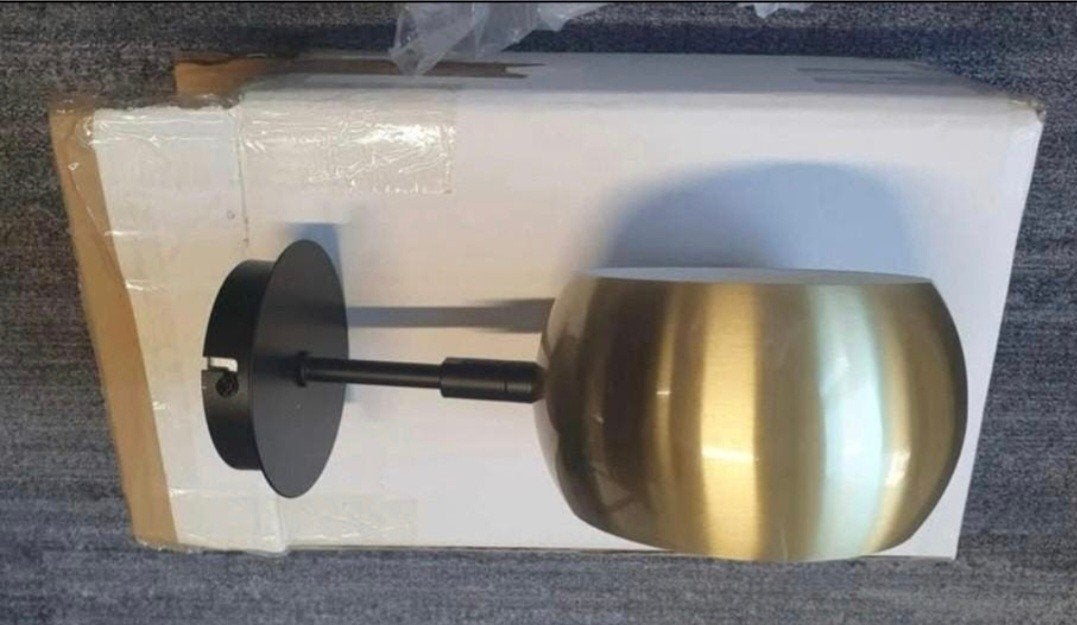 wandlamp muurlamp, Huis en Inrichting, Ophalen, Nieuw, Goud