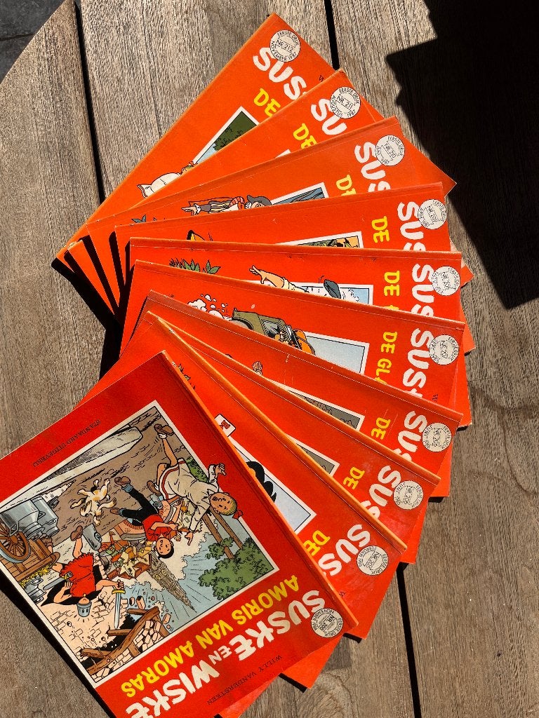 Suske en wiske, Boeken, Meerdere stripboeken, Ophalen, Gelezen