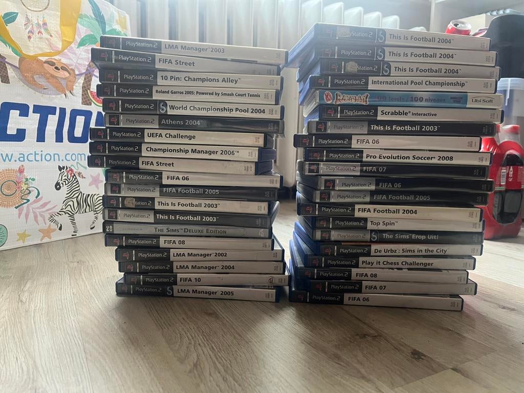 Groot lot aan ps2 games, Enlèvement, Comme neuf