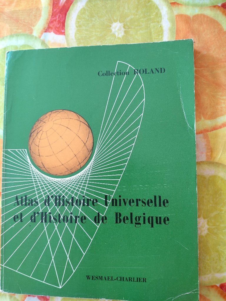 Atlas d'Histoire Universelle et d'Histoire de Belgique, Livres, Belgique, Autres atlas, Enlèvement, Utilisé