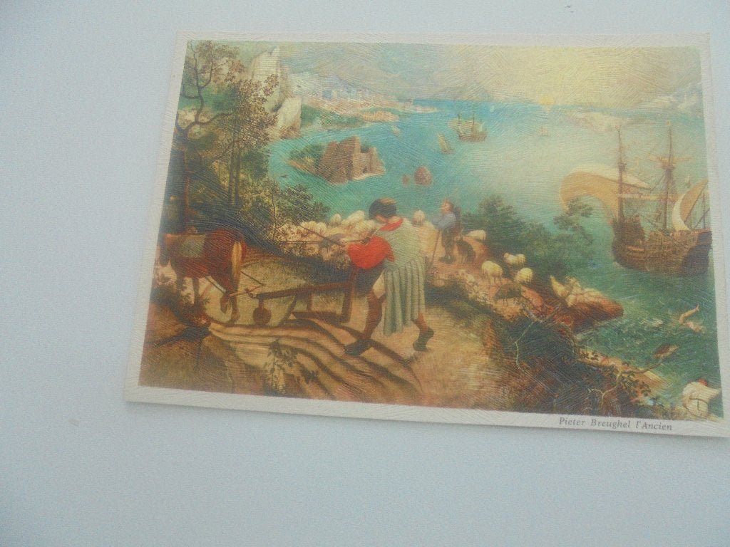 schilderijen van pieter brueghel-10 postkaarten, Verzamelen, Postkaarten | Themakaarten, Verzenden, Voor 1920, Ongelopen, Sterren en Beroemdheden