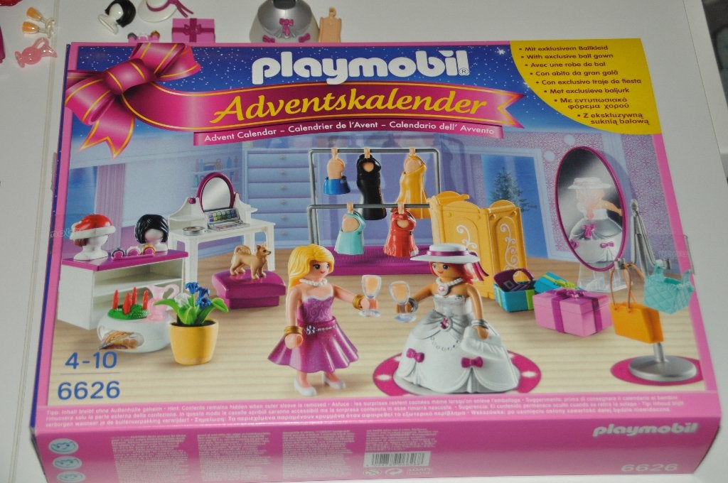 Playmobil 6626 Adventskalender verkleedfeestje, Ophalen