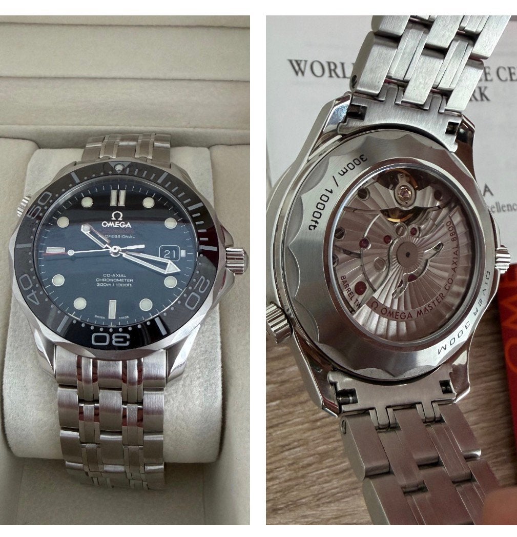 Omega Seamaster Diver 300M, Handtassen en Accessoires, Horloges | Heren, Ophalen of Verzenden, Nieuw, Polshorloge, Omega