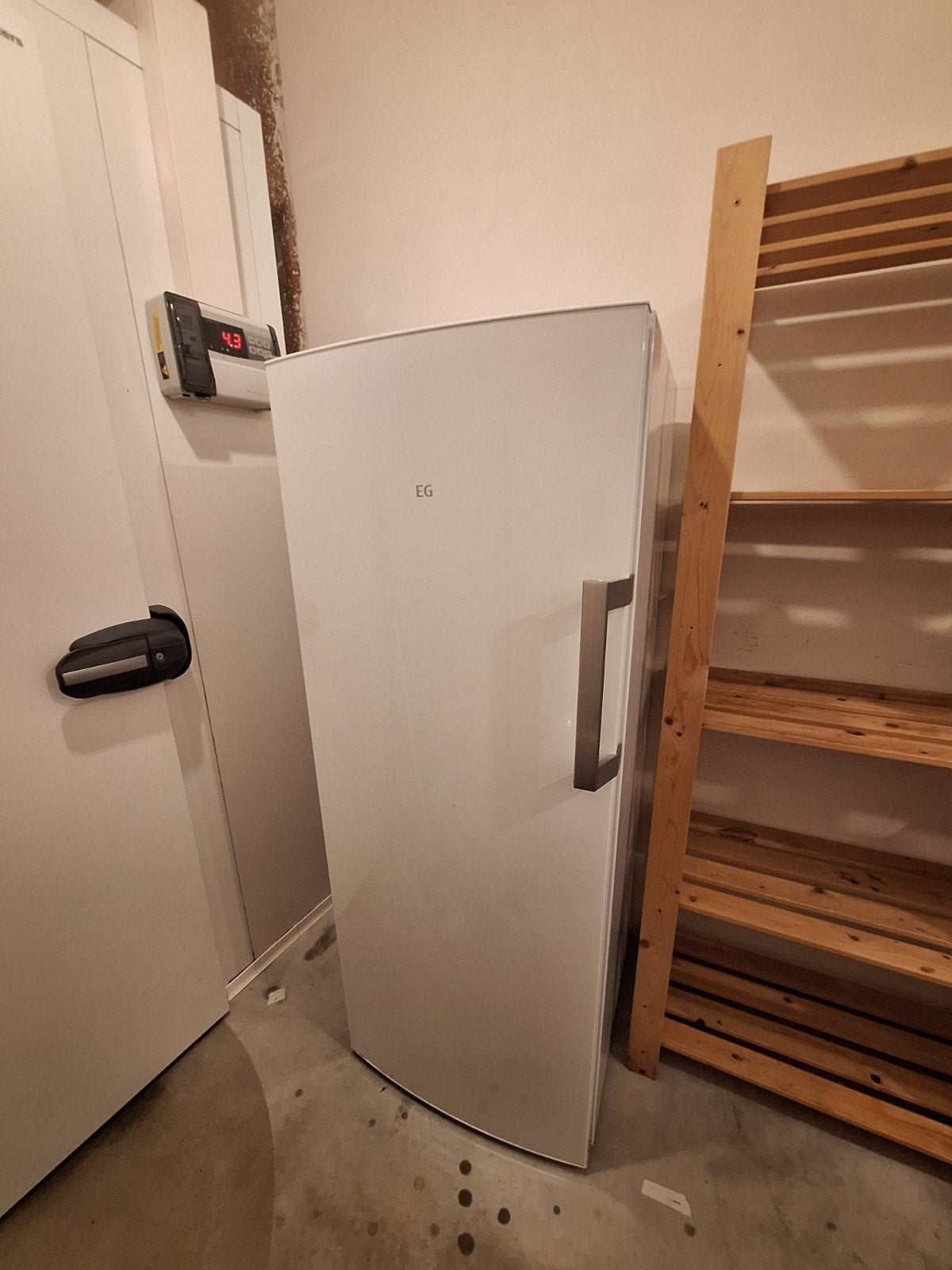 Diepvries AEG 153,5 x 58 x 58 wit, Elektronische apparatuur, Vriezers en Diepvrieskisten, Gebruikt, Minder dan 60 cm, 140 tot 160 cm