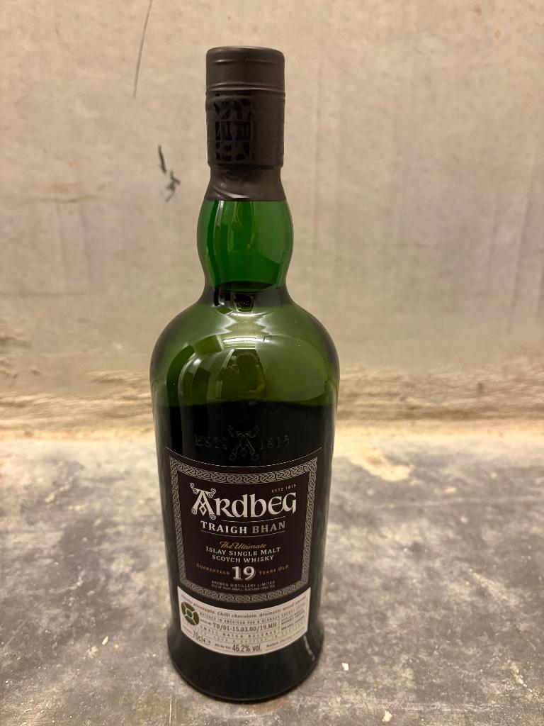 Ardbeg 19 Traigh Bhan, Batch 1(Mickey Heads), Perfecte Staat, Ophalen, Overige gebieden, Overige typen, Nieuw