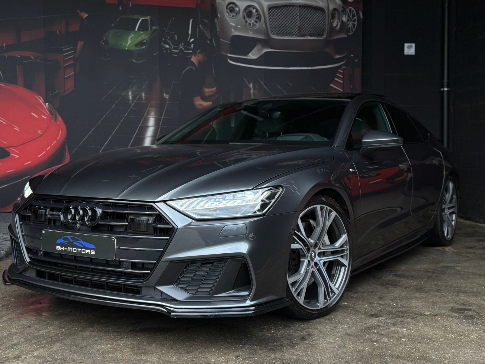 Audi A7 55 TFSI S-Line Quattro S tronic, Auto's, 2995 cc, Leder, Bedrijf, 6 cilinders