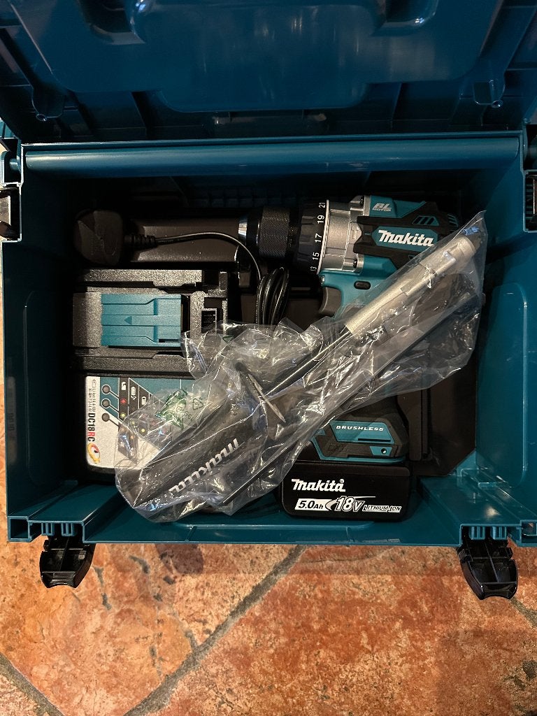 Makita accu gereedschap, Ophalen, 600 watt of meer, Boor- en/of Breekhamer, Nieuw