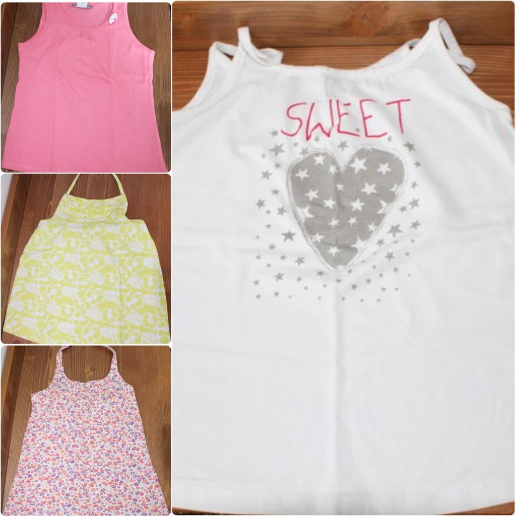 Lot de 4 hauts - taille 8 ans, Enlèvement ou Envoi, Ensemble, Comme neuf, Fille