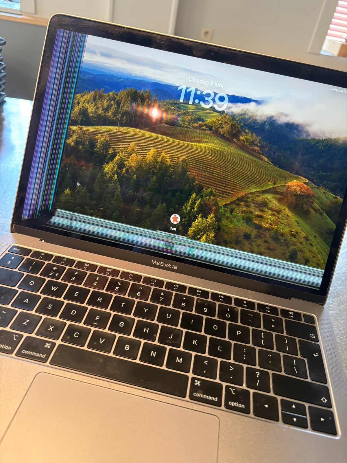 Macbook air 2019, Computers en Software, Ophalen, Gebruikt, Qwerty, 13 inch