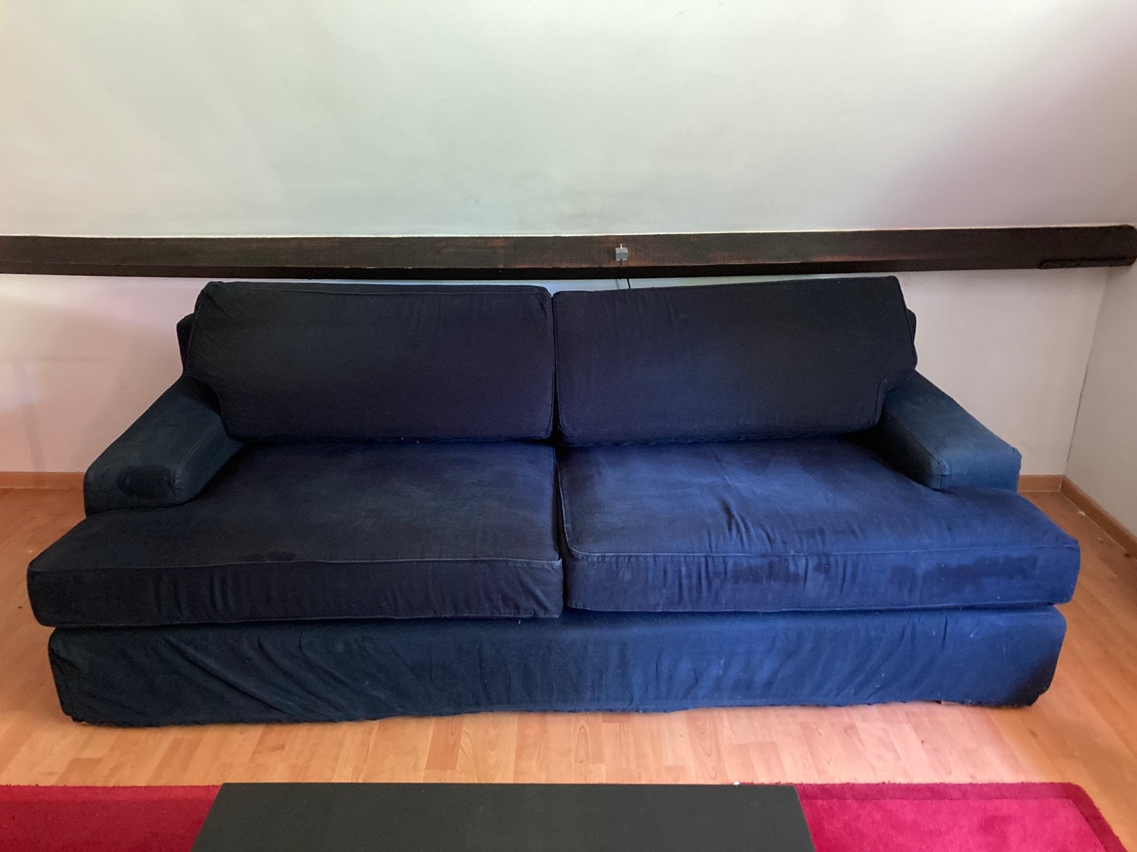 Sofa 4-zit, Ophalen, Gebruikt, Blauw