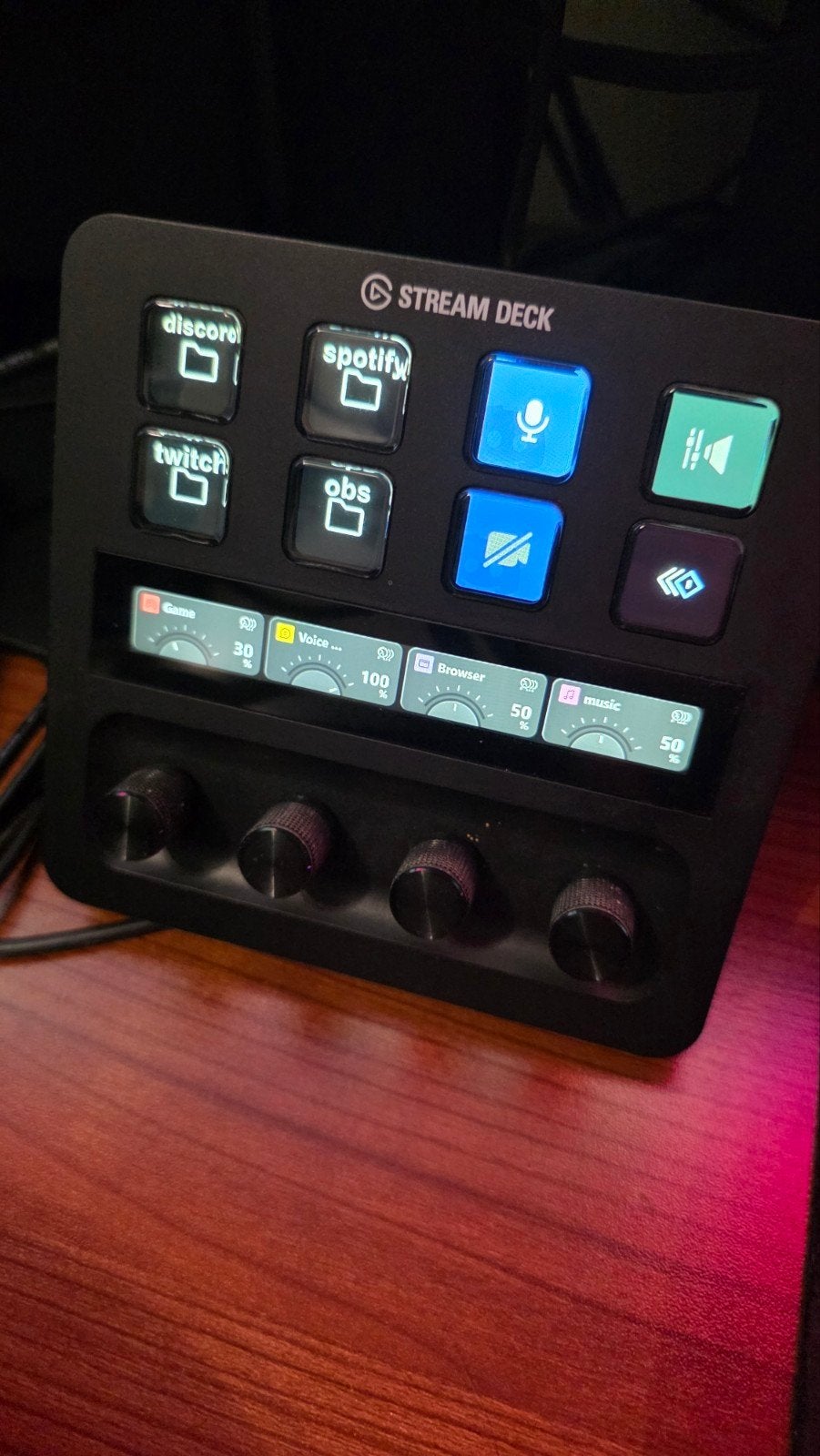 stream deck +, Touches multimédia, Elgato stream deck, Enlèvement, Filaire