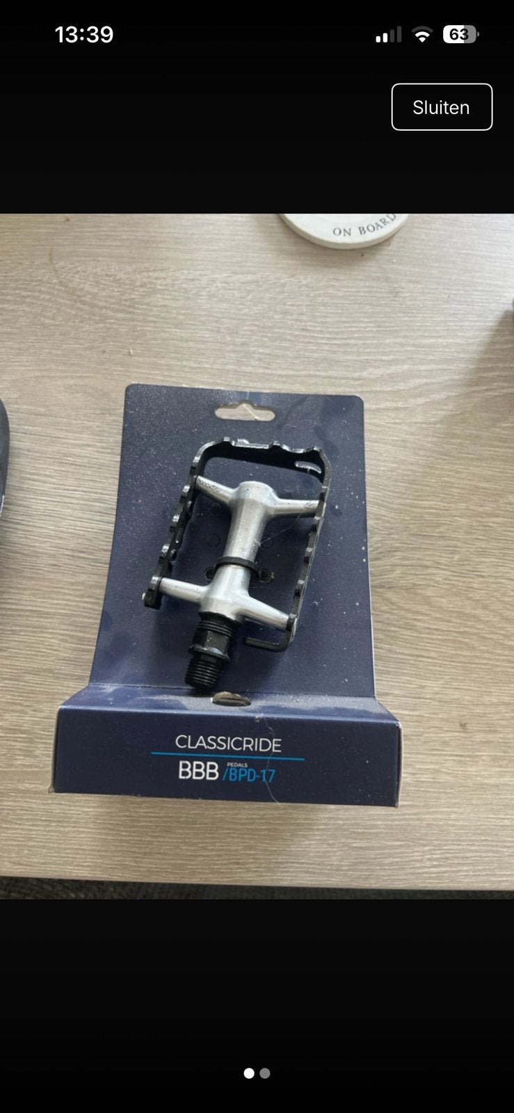 Pedalen fiets bbb, Fietsen en Brommers, Ophalen of Verzenden, Nieuw