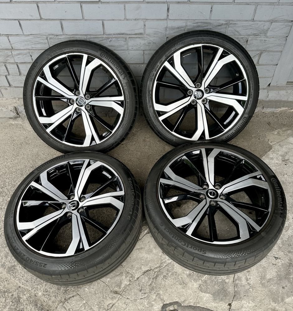Volvo xc60 velgen 21inch met banden, Ophalen, 21 inch, Zomerbanden, Banden en Velgen