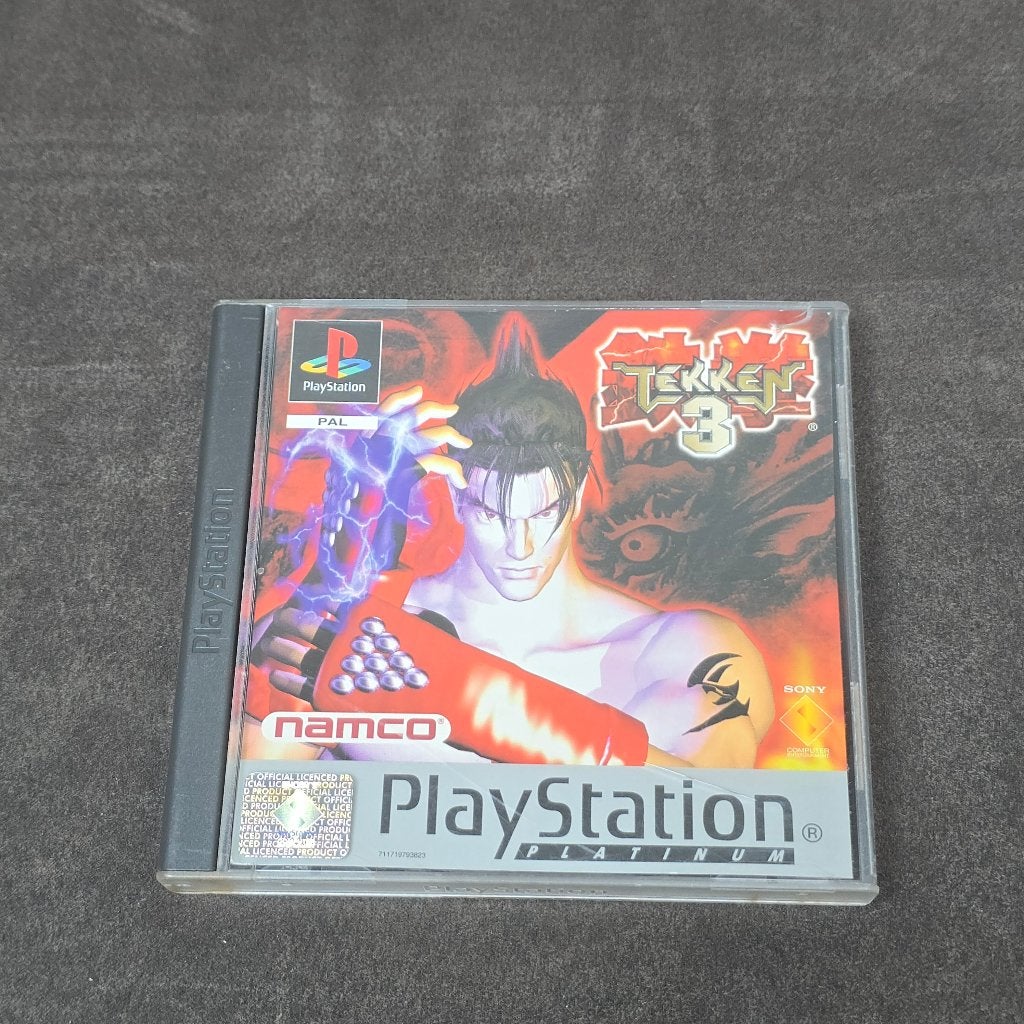 Tekken 3 voor PS1, Games en Spelcomputers, Games | Sony PlayStation 1, Gebruikt, Vechten, 2 spelers, Eén computer
