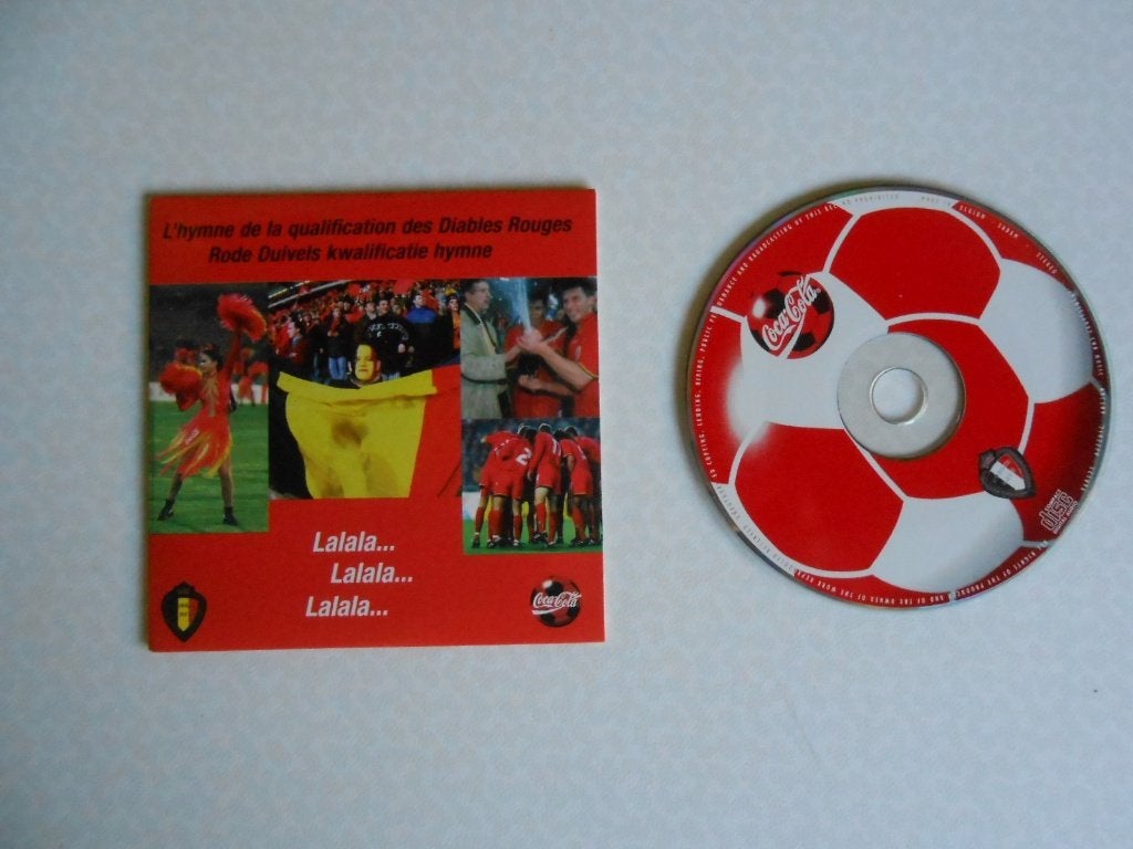 CD Hymne Rode Duivels voetbal 1998(liedje 1997) Coca-Cola, Ophalen of Verzenden, Zo goed als nieuw