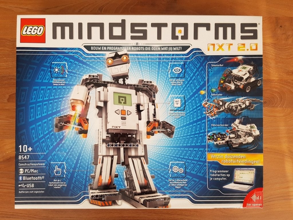 LEGO 8547 set compleet MINDSTORMS NXT 2.0, Lego, Ophalen of Verzenden, Zo goed als nieuw, Complete set