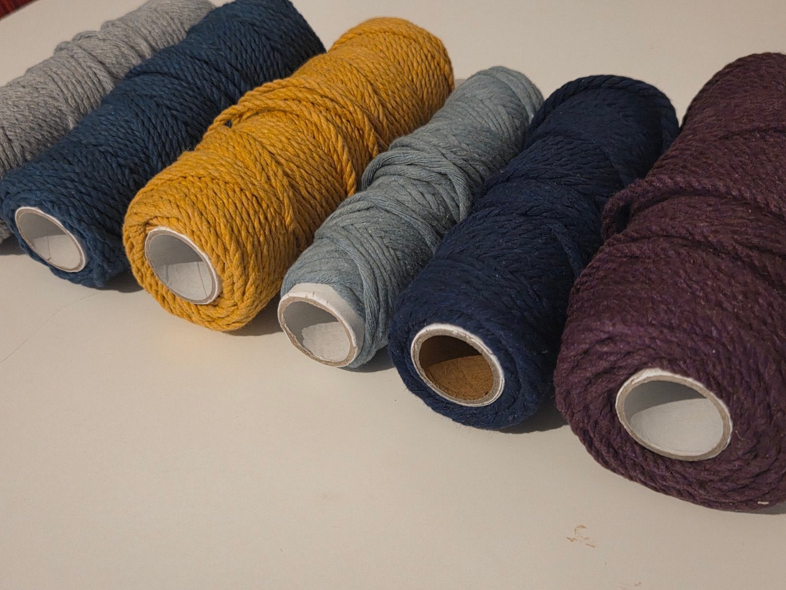 Lot de cordons pour macramé et loisirs créatifs, Hobby en Vrije tijd, Breien en Haken, Gebruikt, Breien of Haken, Wol of Garen