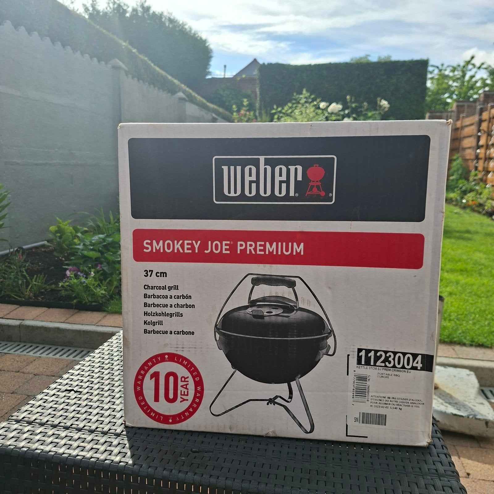 BARBECUE  WEBER 37,CM .Petit et portable, Enlèvement, Neuf, Weber