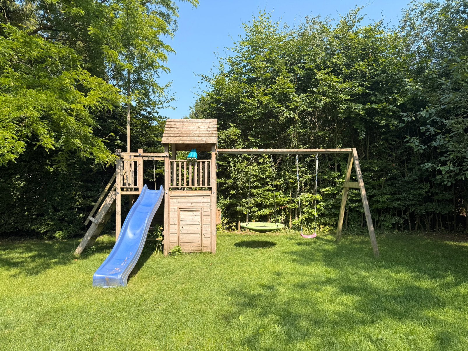 Speeltuig buiten compleet, Kinderen en Baby's, Ophalen, Zo goed als nieuw, Glijbaan