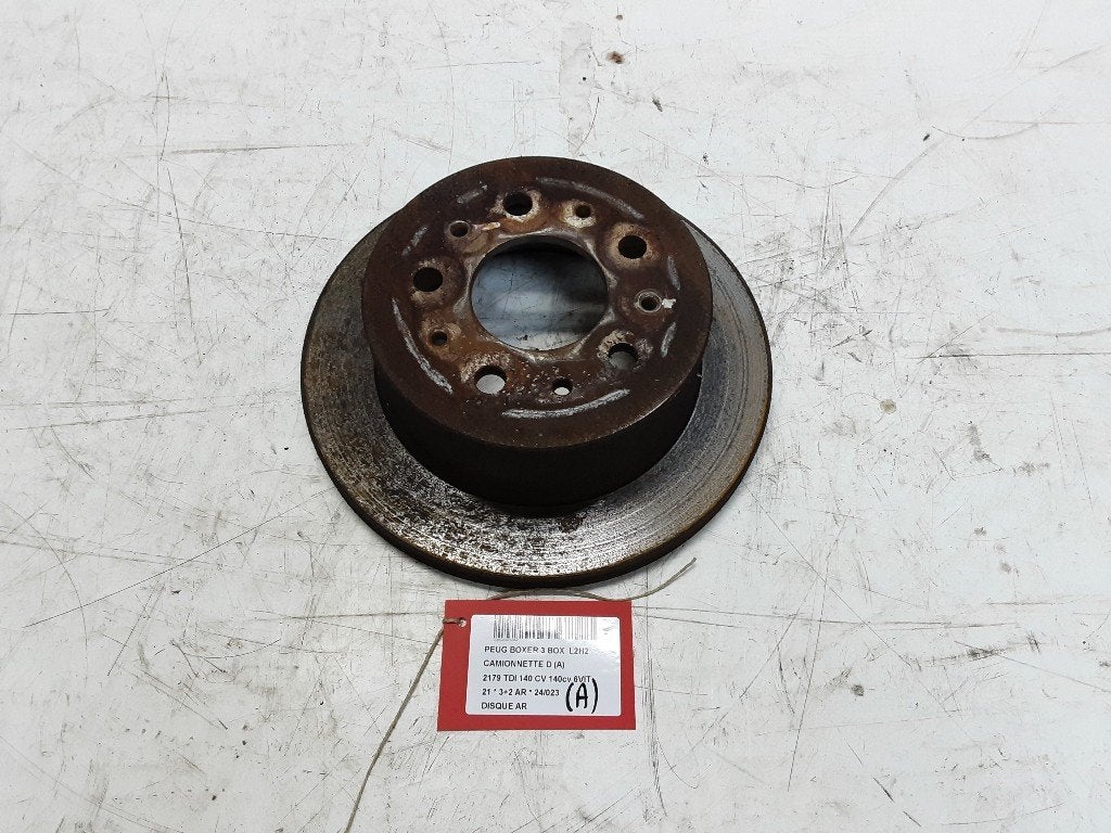 FREIN DISQUE ARRIÈRE Peugeot Boxer (U9) (01-2006/12-2023), Mevr. I. Hauben, Utilisé, Rue de l'Espoir 34 34
4030  GRIVEGNÉE, BE
