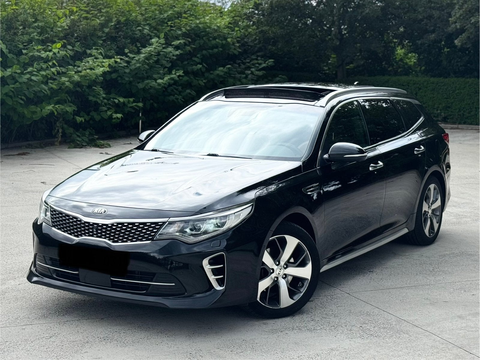 Kia Optima 1.7 crdi Gt Line Automaat, Auto's, Kia, Automaat, Euro 6, Optima, Zwart
