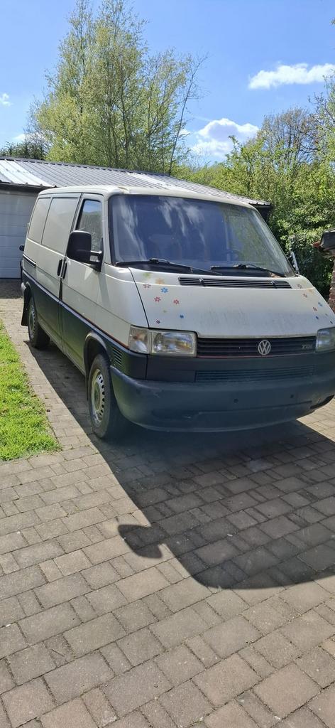 Volkswagen Transporter 1996 1.9TDI, Auto's, Volkswagen, 4 deurs, Monovolume, Zwart, Bedrijf